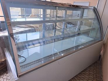 Soyuducu avadanlığı: Soyuducu vitrin – şüşəli servis vitrini - Tip: Elektrikli soyuducu — 2