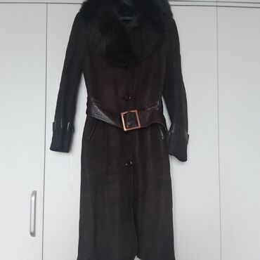 Дубленки: Дубленка, Классическая модель, Турция, Длинная модель, S — 4