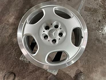 Диски: Литые Диски R 17 Mercedes-Benz, Комплект, отверстий - 5, Б/у — 5