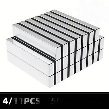 rucni nosko: Jaki neodimijumski šipkasti magneti 50x10x2mm T-32 NOVO — 3