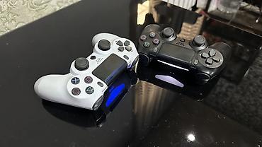телевизор на компьютер: Sony PlayStation 4 FAT (толстая версия, CUH-1216B) с двумя — 4
