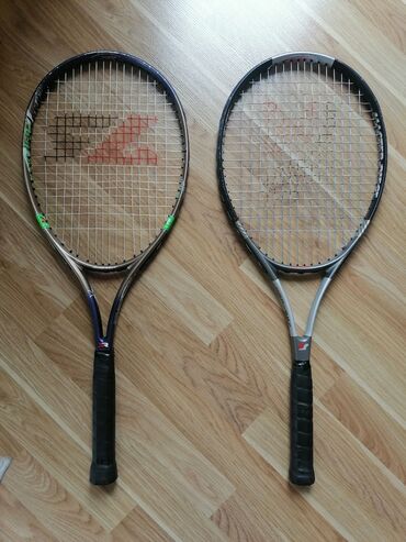 Ракетки: Az istifdə Olunmuş JOEREX Tennis Raketləri Dəsti (2 ədəd) + Çantalar