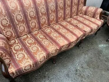 Stilske garniture: Stilska garnitura - EXTRA STANJE Trosed i dve fotelje 🛋️ Garnitura — 9