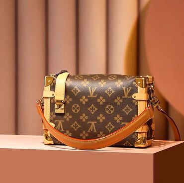 натуральный жемчуг: Классическая сумка, Louis Vuitton, Китай, Материал: Натуральная кожа, Застежка на молнии, Женские, Новый