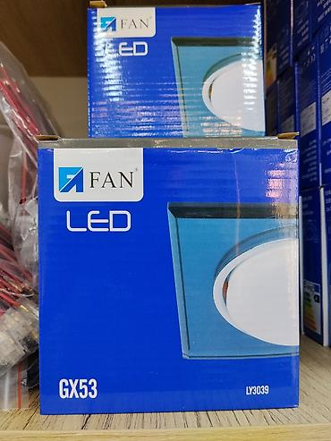 встраиваемые светильники: Светильник/патрон LED FAN GX53 (модель LY3039) - Тип цоколя: GX53 - — 1