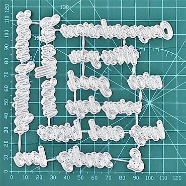 Другой декор и предметы интерьера: Штамп, металлический режущий пресс форма, трафарет, нож, тиснение — 8