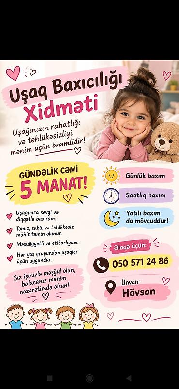 sumqayit daye: Uşaq Baxıcılığı Xidməti Uşaqlarınız üçün sevgi dolu, təhlükəsiz və — 1