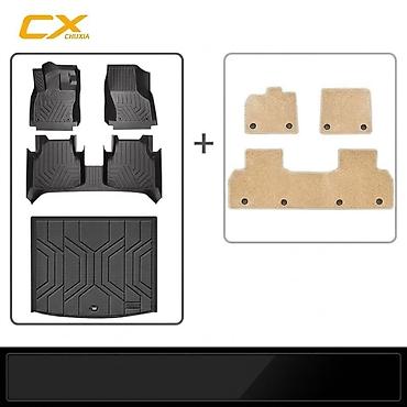Өзүнүкү Резина Төшөмөлдөр Салон үчүн Changan, түсү - Кара, Жаңы