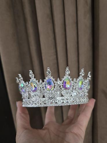 Аксессуары для волос: Аксессуар для волос, Диадема, Женские, Материал: Металл, Новый — 6