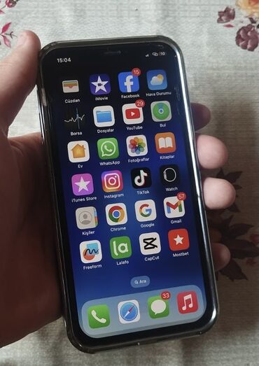 i̇phone şəki: IPhone 11 Pro, 64 ГБ, Space Gray, Отпечаток пальца, Face ID