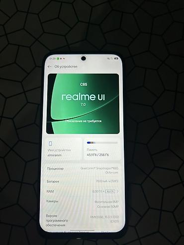 realme telefon: Realme 256 GB, rəng - Qara — 4