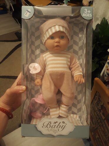 kuce igračke: Lutka beba, oko 29 cm, nova