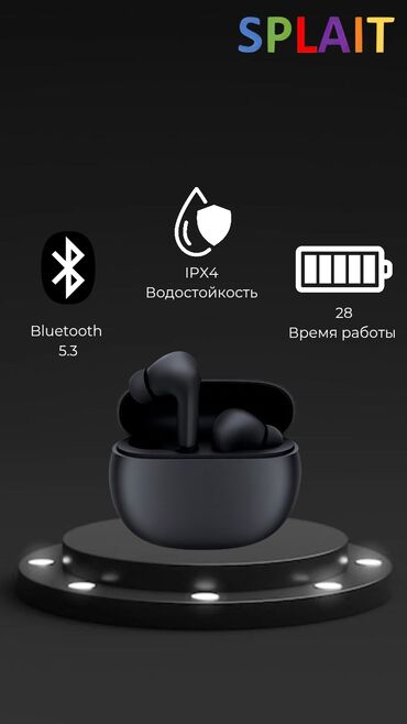 Наушники: Вкладыши, Xiaomi, Новый, Беспроводные (Bluetooth), Для занятий спортом