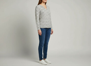modne bluzki plus size: Bonita, Жіноча блуза, розмір XL