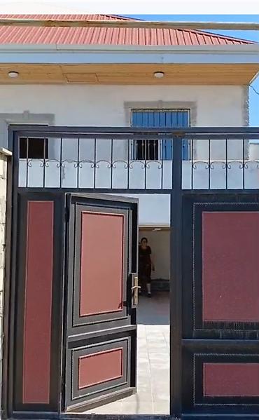 Həyət evləri və villaların satışı: 2 mərtəbəli həyət evi - Dəmir giriş qapısı və geniş darvaza - — 1