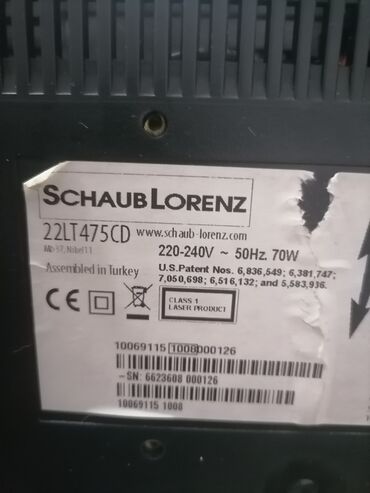 Televizori: **Prodajem TV SCHAUB LORENZ** Prodajem tanki TV marke SCHAUB LORENZ — 6
