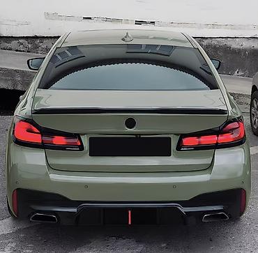 android bmw: Обвес для bmw g30 Спойлер Накладка на задний бампер Нижняя губа на — 4