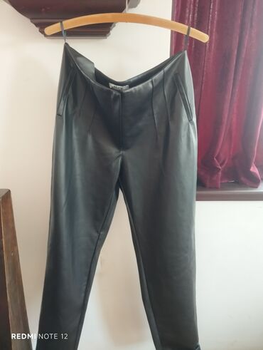 zara duboke pantalone: L (EU 40), Visok struk, Drugi kroj pantalona