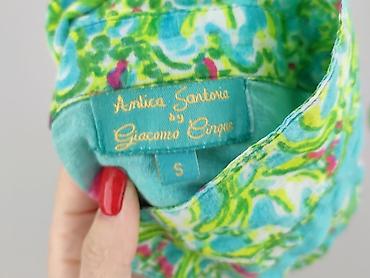 turkusowy: Antica Sartoria, Koszula damska, rozmiar S — 4