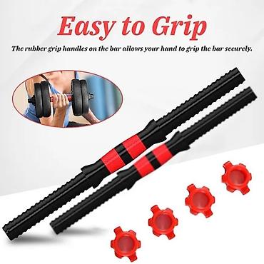 Ştanqlar və ştanq diskləri: Ştanq üçün qrif, Çəki: 2 kq, Yeni — 30