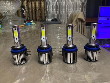 Digər aksesuarlar: Məhsul: Avtomobil üçün LED far lampaları dəsti Tərkib: - 1 cüt “DOST — 12