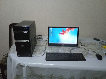 compaq notebook: Masaüstü kompüter prosessor: AMD Athlon x2 215 2.70GHz(2CPUs) Yaddaş
