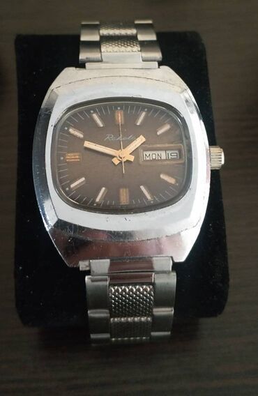 швейцарские часы: Раритет! Часы"РАКЕТА" СССР 70х годов механические рабочие в отличном
