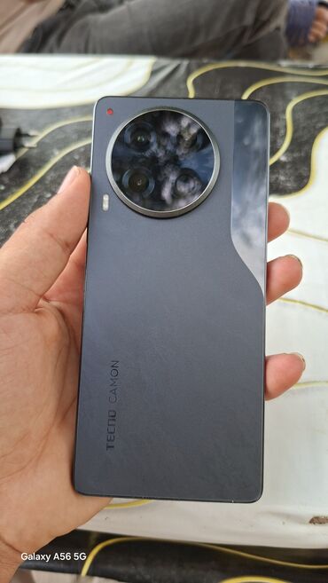 Çaydanlar: Tecno Camon, 256 GB, Barmaq izi