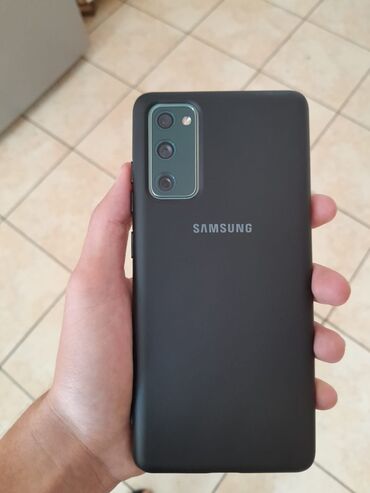 samsung sumqayit: Samsung Galaxy S20, 128 GB, rəng - Göy, Zəmanət, Barmaq izi, Simsiz şarj