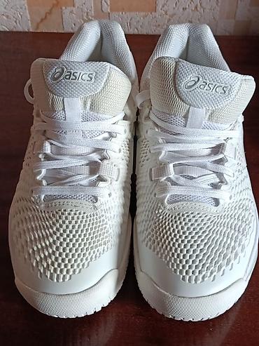 Мужские кроссовки, 42, Asics, Новый, цвет - Белый