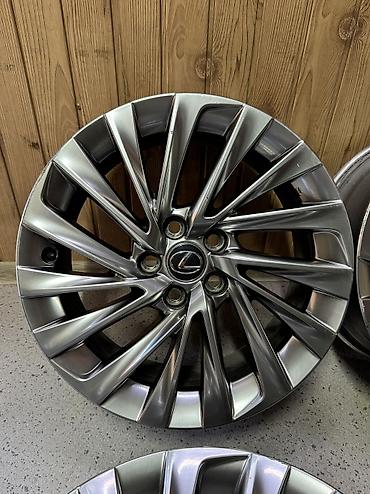 r18 lexus: Литые Диски R 18 Lexus, Комплект, отверстий - 5, Б/у — 5
