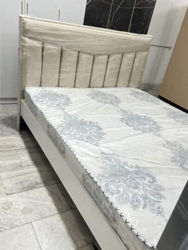 матрасы на кровать 180х200: Двуспальная кровать, С матрасом, длина - 200 см