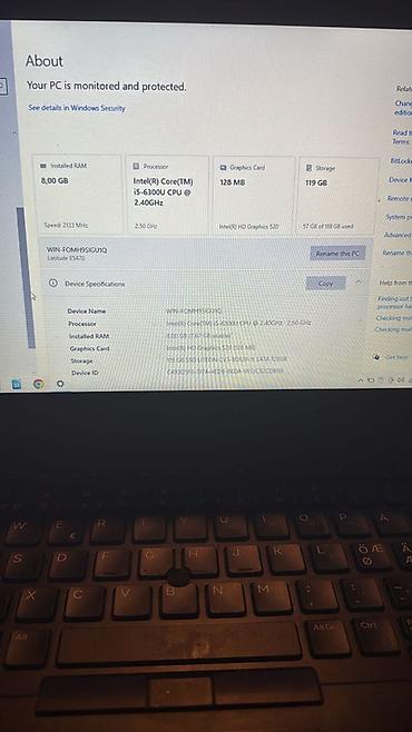 macbook ikinci el satış: Dell noutbuku (qara rəngdə, Dell loqolu korpus) Xüsusiyyətlər və — 5