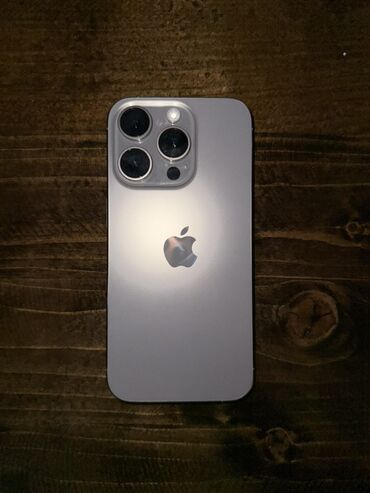 Apple iPhone: IPhone 15 Pro, 256 GB, Natural Titanium, Face ID — 1