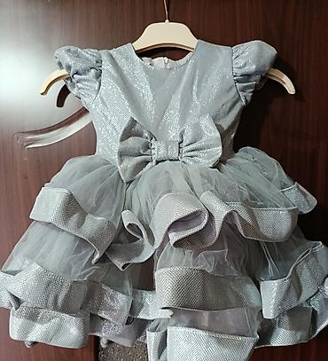 Жаш кыздардын көйнөктөрү: Балдар көйнөгү, түсү - Күмүш, Колдонулган — 1