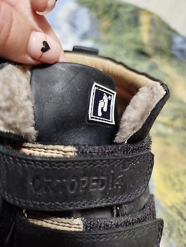 Детская обувь: Продаю детские ортопедические ботиночки 32 размера натуральная кожа — 10