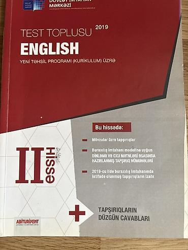 array informatika pdf 2026: İngilis dili Testlər 11-ci sinif, DİM, 2-ci hissə, 2019 il — 5