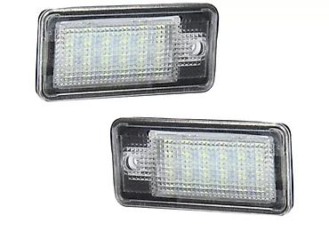 led hb3: АУДИ В7. Светодиодные фонари подсветки номера (комплект 2 шт.) - Тип — 2