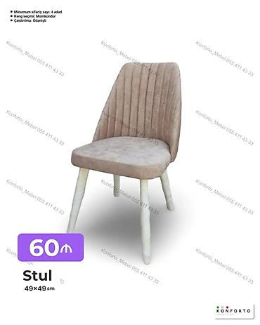 Stul – 49×49 sm Rahat oturacaq və bel dəstəyi ilə klassik dizayn lalafo.az -da Stul – 49×49 sm Rahat oturacaq və bel dəstəyi ilə klassik dizayn