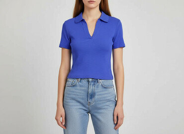 t shirty napapijri: Sinsay, Жіноча футболка поло, розмір XS