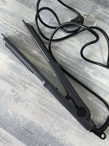 мини утюжок: Утюжок для волос Стандартный, Керамико-турмалиновое, 190 - 210 °С