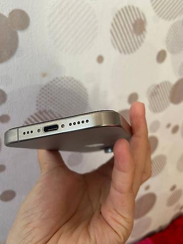 thunderbolt display: IPhone 15 Pro, Б/у, 256 ГБ, Natural Titanium, 84 % — 2