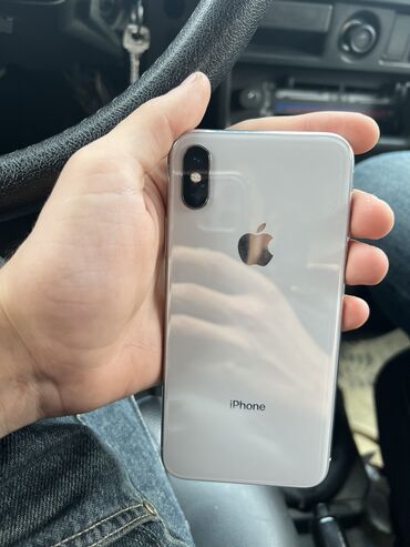 Apple iPhone: IPhone X, 64 GB, Ağ, Face ID