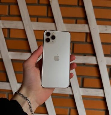 iphone 13 pro islenmis: IPhone 11 Pro, 256 ГБ, White Titanium, Гарантия, Кредит, Face ID