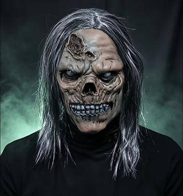klon paltarı: Məhsul: Tam üzlü qorxu temalı Halloween maskalar Təsvir: - Realistik — 3