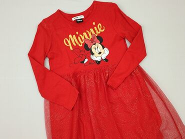 sinsay sukienki sylwestrowe: Dress, Disney, 7 years, 116-122 cm, condition - Perfect