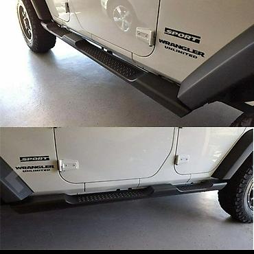 двер степ: Боковые подножки (пороги) для Jeep Wrangler JK 2007-2018 годов 4‑дв — 4