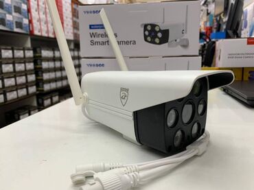 установка камеры видеонаблюдения цена: Видео камера на улицу модель А206S Camera wi-fi с приложением YOOSEE