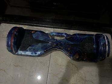 Гироскутеры: Hoverboard / Giroskuter - Korpus: kosmos temalı mavi dizayn - Təkər — 2