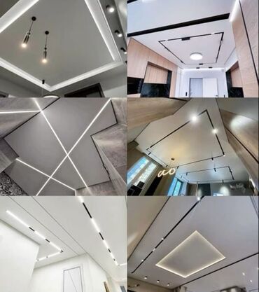 Натяжной потолок: Натяжной потолок 3D потолки, Глянцевое, Матовое Бесплатный замер, Гарантия, Монтаж — 5